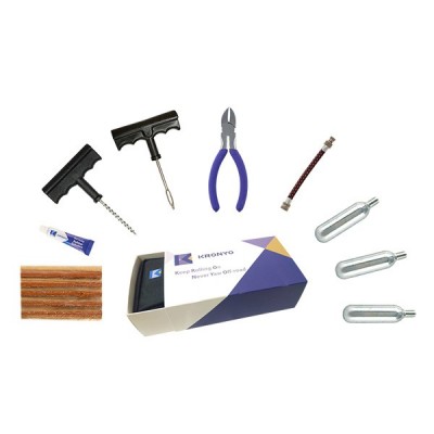 TCAR-04A Tire Repair Kit for Car ＆ Moto (CO2 repair kit bag box)