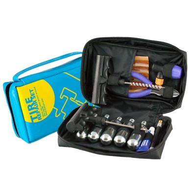 TCAR-02B Tire Repair Set (PVC CO2 repair kit bag)