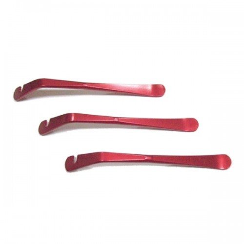 TBP-10(B/F/R/S) Flared aluminum alloy tire lever- Silver / 4