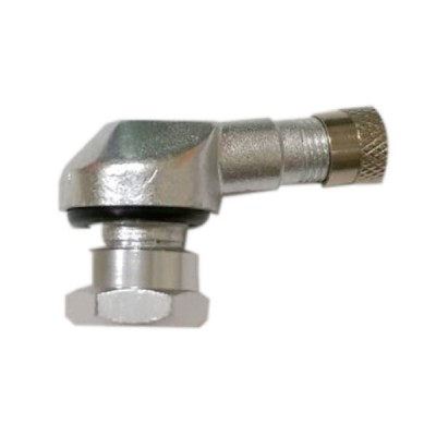 VA-V12 Clamp in tubeless tire valve-Silver