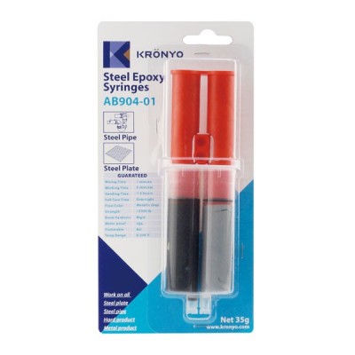 AB904-01 AB Glue Two In One Syringe-Steel