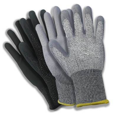 GV-01XL (K、GY) Extra Large PU palm Latex-free gloves (black、gray)