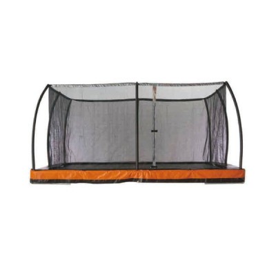 1 2x8FT Inground Trampoline W/ Enclosure JP02-R01-144
