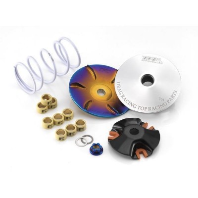 Forged drive disc pulley set