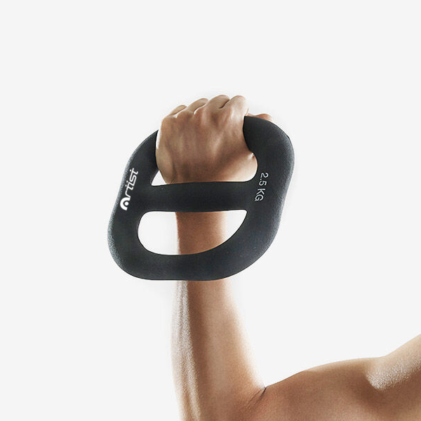 2.5KG Dip Plastic Dumbell Ring02