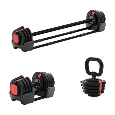 Multi-function Adjustable Dumbbell - Barbell - Kettlebell