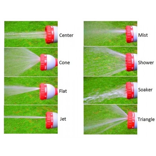 28" 8-Pattern spray lance with tripod and garden use foot switch-39858 / 5