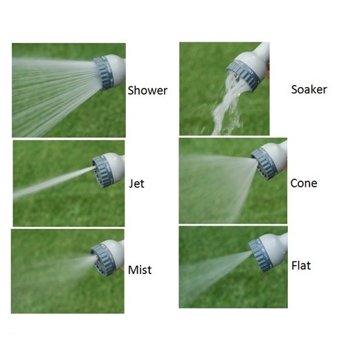 Spray gun of six pattern- 59806 / 2