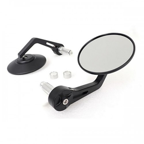 Retro circular handle mirror / 1