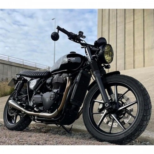 Retro circular handle mirror / 2