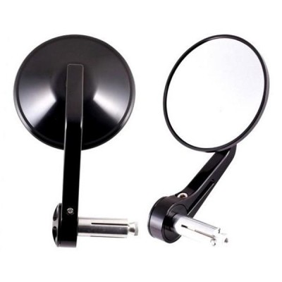 Hat round handle mirror