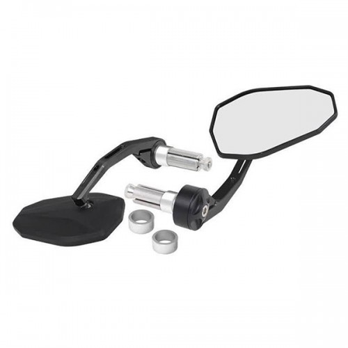 Shaped shield handle mirror / 2