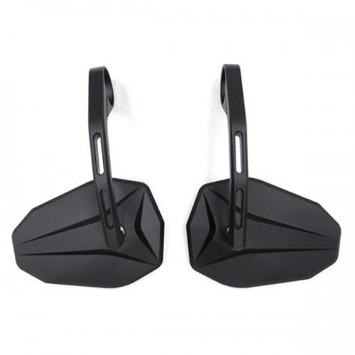 Shaped shield handle mirror / 3