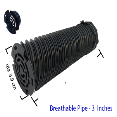 3 inches HDPE Breathable Pipe