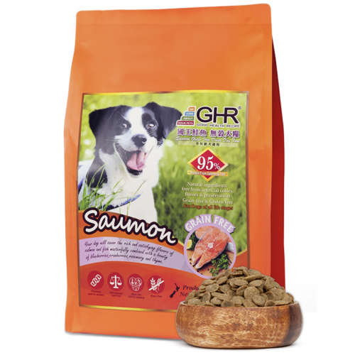 GHR - Saumon grain free dried dog food 6.81kg / 2
