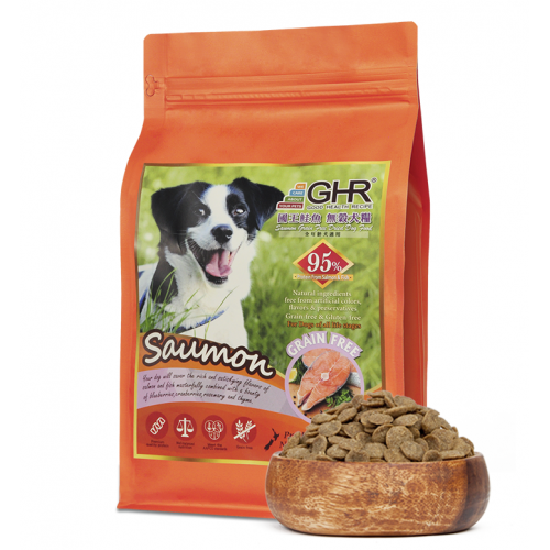 GHR - Saumon grain free dried dog food 1.81kg / 2