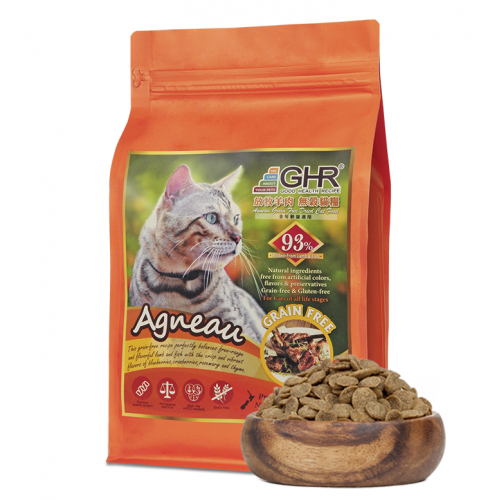 GHR - Agneau grain free dried cat food 1.81kg / 2