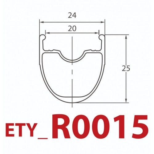 ETY_R0015 700C (Tubeless Ready) / 2