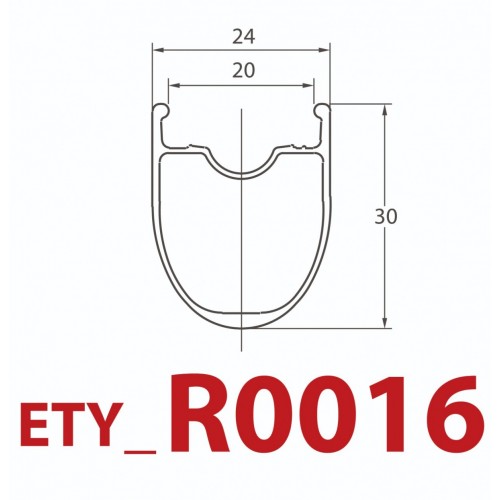 ETY_R0016 700C (Tubeless Ready) / 2