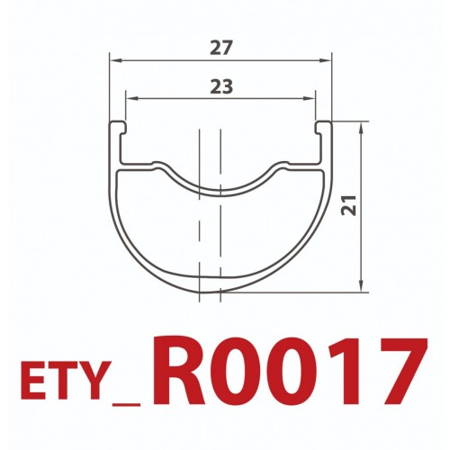 ETY_R0017 700C (Tubeless Ready) / 2