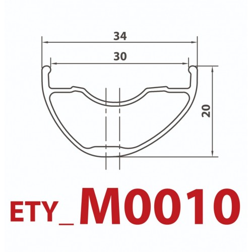 ETY_M0010 29ER (Tubeless Ready) / 2