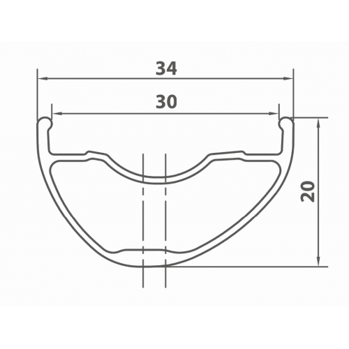 ETY_R0010 406 (Tubeless Ready) / 2