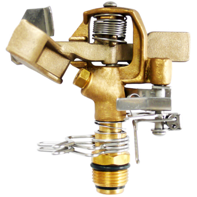 Brass Impact Sprinkler with Nozzles-30144