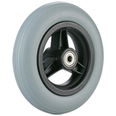 (LS-W243)-PU Solid Wheel-6 Inch PU Front Caster-Lead Since