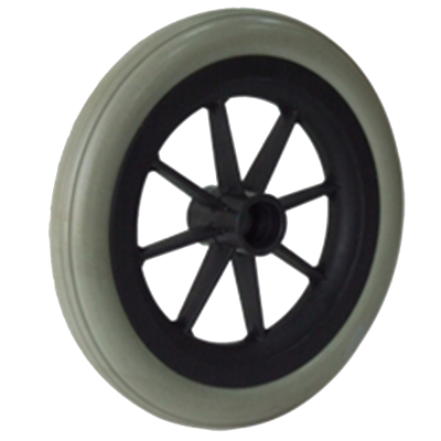 (LS-W206A) PU Solid Wheel-8 Inch PU Mobility FR/RR Wheel-Lead Since