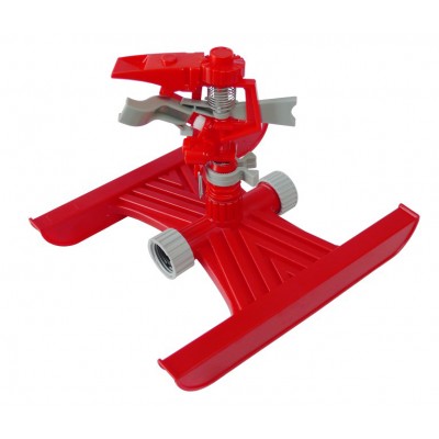 Plastic sprinkler on H shape base-36003