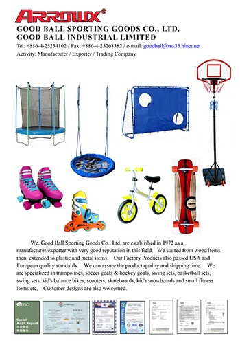 GOOD BALL SPORTING GOODS CO., LTD.(Product Catalogues)