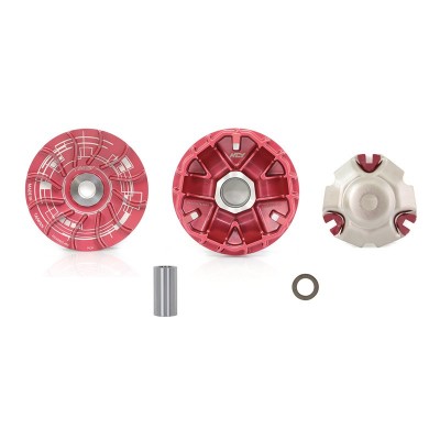 YAMAHA N-20 Front Pulley Set W/ Bush+Washer + Drive Face Assy./ Berry Red For CYGNUS GRYPHUS 125 ABS