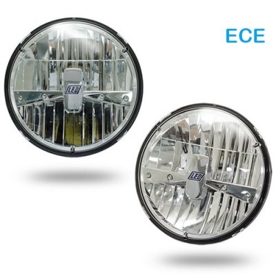 7" ECE LED Headlight (High/ Low Beam)-118008 (RHT) 118009 (LHT)