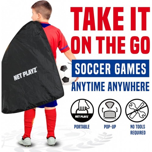 4 x 3Ft Portable Soccer Goals, Set of 2 / 4