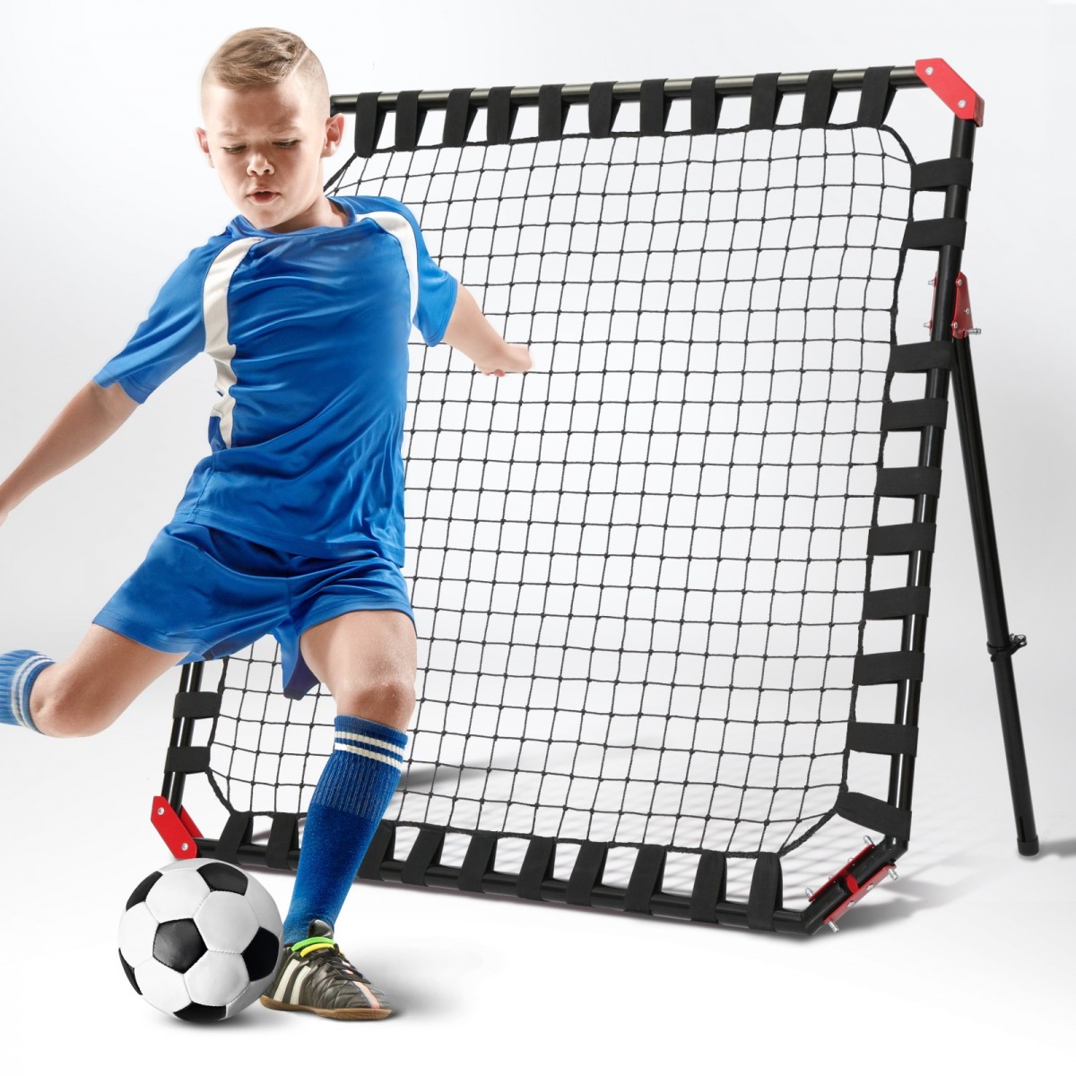 Soccer Rebound Net for Kids & Teens, 4 x 4Ft / 1