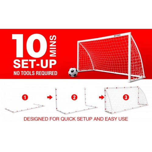 PVC SOCCER GOAL 8 x 3’x 4’ / 5