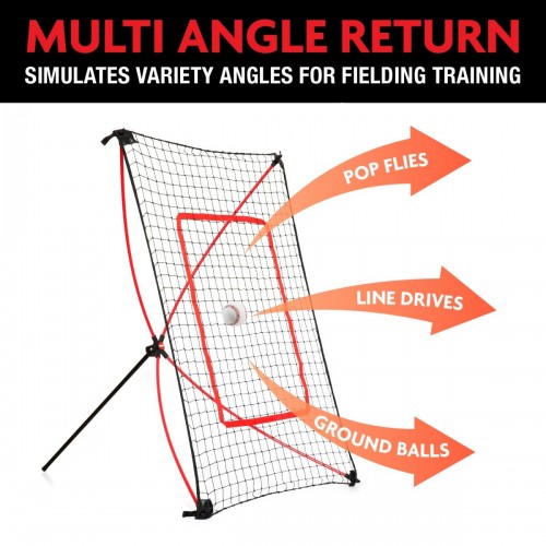 Pitchback Baseball Rebound Net and Target Panel / 2
