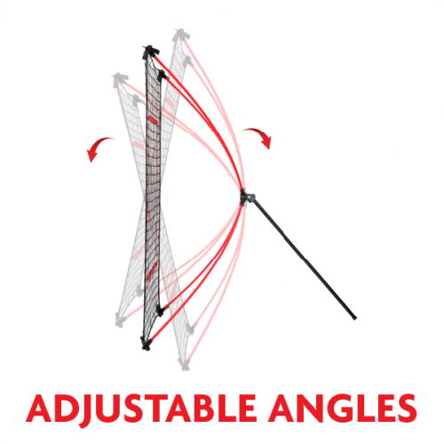 Pitchback Baseball Rebound Net and Target Panel / 4