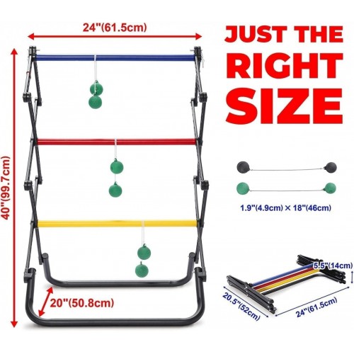 Premium Quick Fold Ladder Toss, Set of 2 / 4
