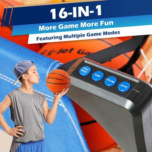 Quick Setup Basketball Arcade Game, 16 Game Modes / 3