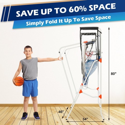Quick Setup Basketball Arcade Game, 16 Game Modes / 5