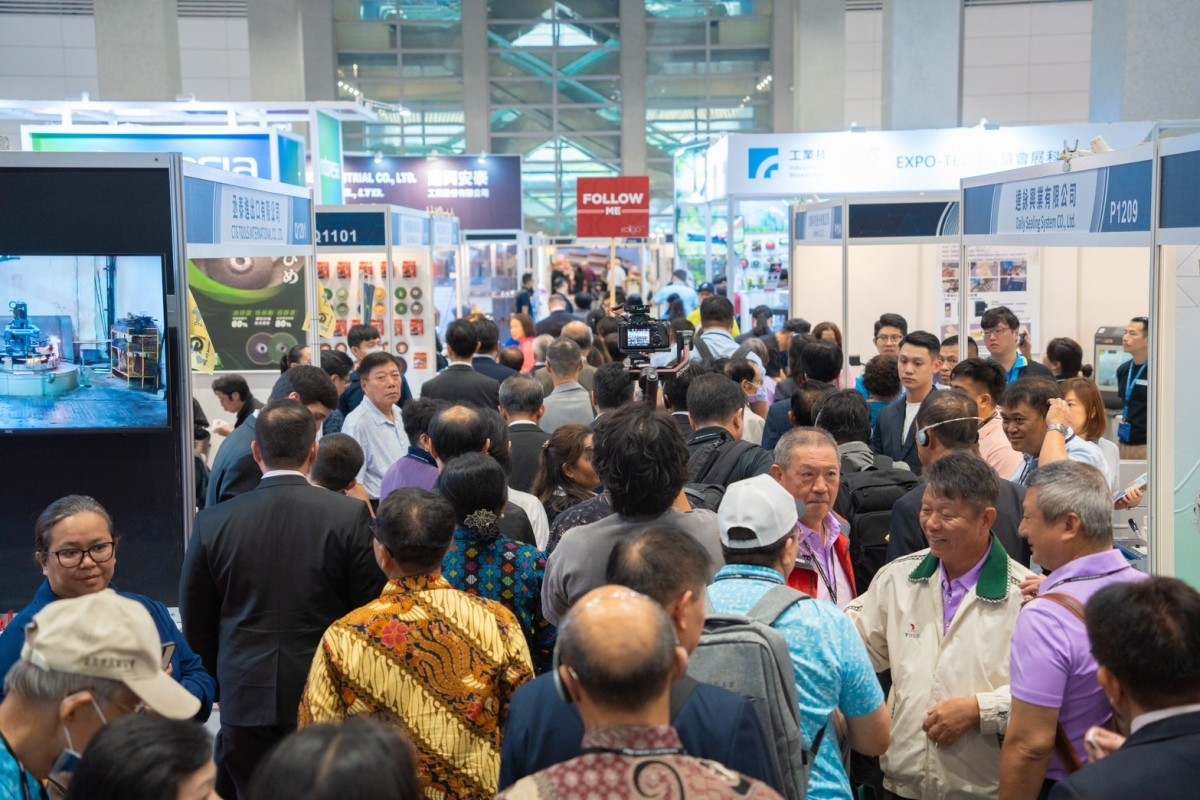 2024 台灣工業週 人潮