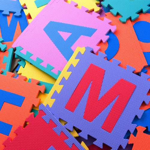 ALPHABET INTERLOCK MAT / 2