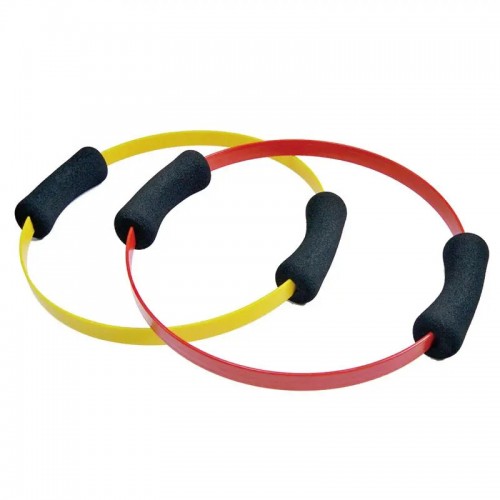 Eco-Friendly Comfort Foam Handle Fiber Glass Pilates Ring BR-2908N / 2