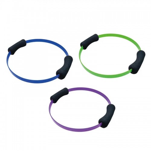 Eco-Friendly Comfort Foam Handle Fiber Glass Pilates Ring BR-2908N / 3