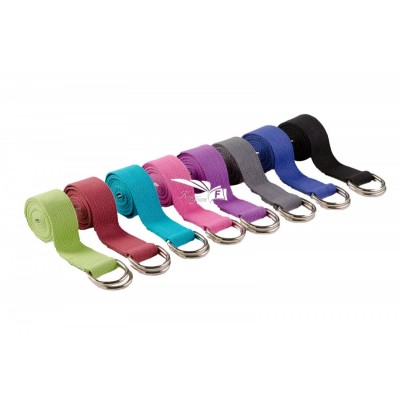 D-Ring Cotton Yoga Strap
