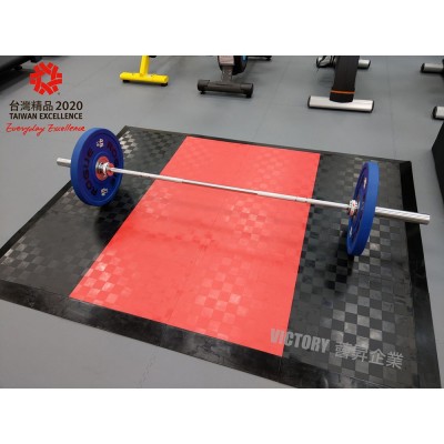 Patented Modular Rubber Flooring / Weightlifting Platform / Deadlift Platform