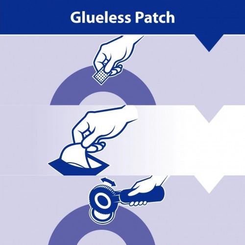 GPC-25 Glueless patch -square (25 x 25mm) / 2