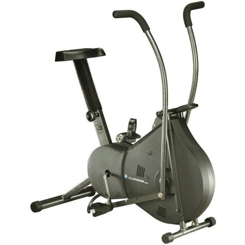 WB660 European-Style Fully Enclosed Fan Exercise Bike – Leopard Black