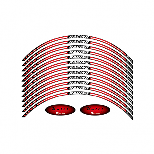 MOTORCYCLE WHEEL STRIPES / 6